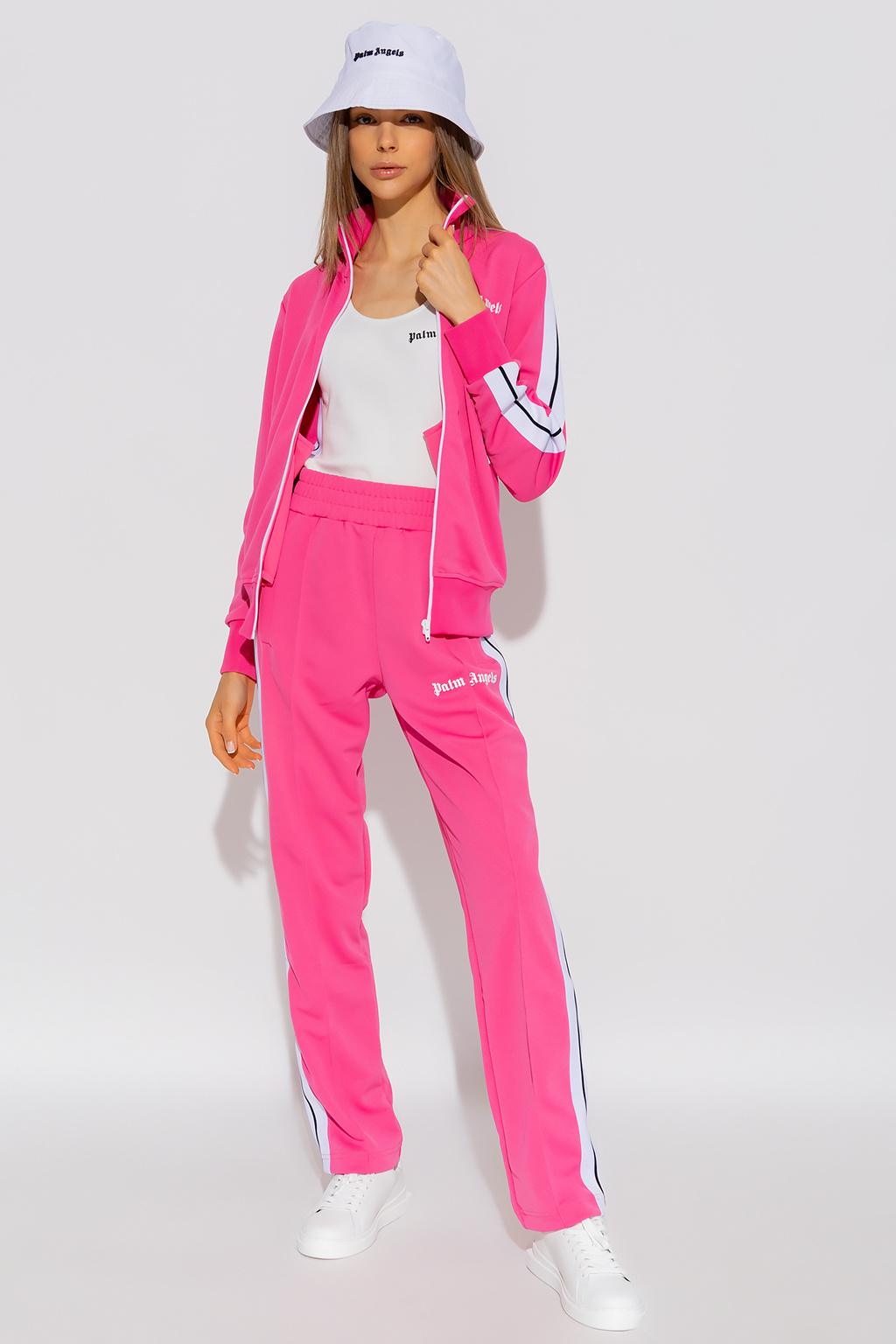 Top bez rękawów z logo Palm Angels - SchaferandweinerShops